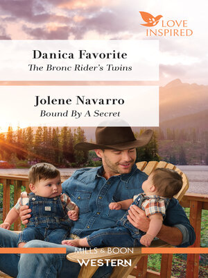 cover image of Love Inspired Western Duo/The Bronc Rider's Twins/Bound by a Secret